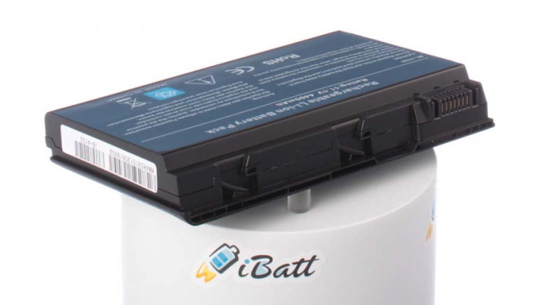 Аккумуляторная батарея для ноутбука Acer TravelMate 5720G-302G16Mi. Артикул iB-A133.Емкость (mAh): 4400. Напряжение (V): 11,1