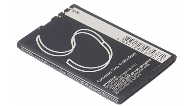 Аккумуляторная батарея iBatt iB-M1004 для телефонов, смартфонов NokiaЕмкость (mAh): 1000. Напряжение (V): 3,7
