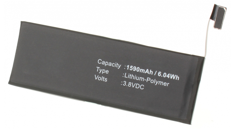 Аккумуляторная батарея iBatt iB-M1077 для телефонов, смартфонов AppleЕмкость (mAh): 1590. Напряжение (V): 3,8