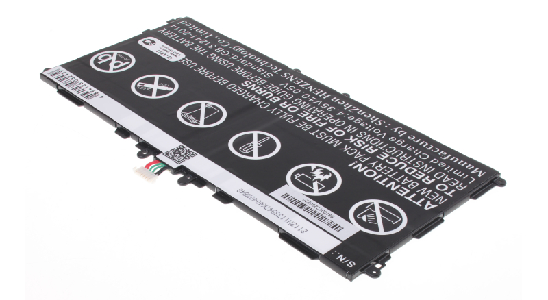 Аккумуляторная батарея для ноутбука Samsung Galaxy Note 10.1 SM-P600. Артикул iB-A853.Емкость (mAh): 6600. Напряжение (V): 3,8