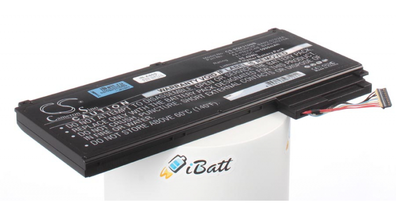 Аккумуляторная батарея для ноутбука Samsung QX310-S01. Артикул iB-A859.Емкость (mAh): 5900. Напряжение (V): 11,1