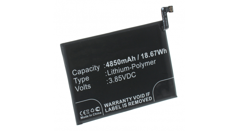 Аккумуляторная батарея iBatt iB-M3521 для телефонов, смартфонов RedmiЕмкость (mAh): 4850. Напряжение (V): 3,85