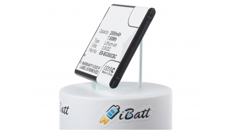 Аккумуляторная батарея EB-BG360CBE для телефонов, смартфонов Samsung. Артикул iB-M2715.Емкость (mAh): 2000. Напряжение (V): 3,8