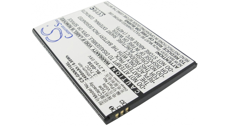 Аккумуляторная батарея iBatt iB-M1795 для телефонов, смартфонов GioneeЕмкость (mAh): 2400. Напряжение (V): 3,7
