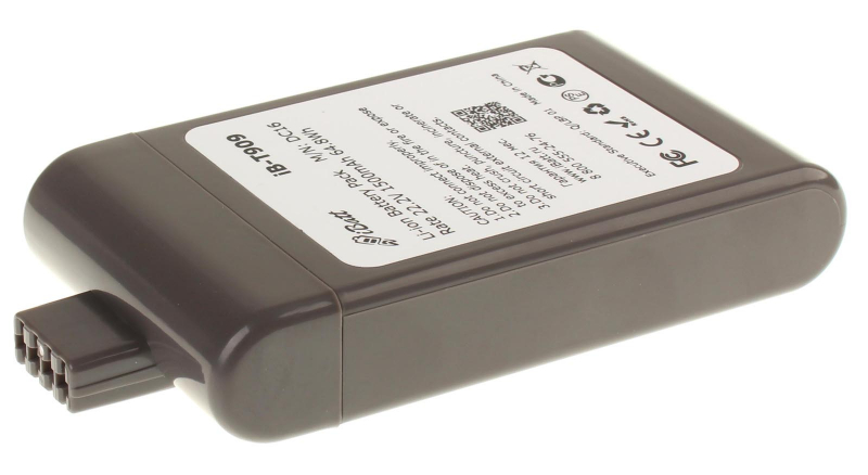 Аккумуляторная батарея для пылесоса Dyson DC16 Root 6. Артикул iB-T909.Емкость (mAh): 1500. Напряжение (V): 22,2