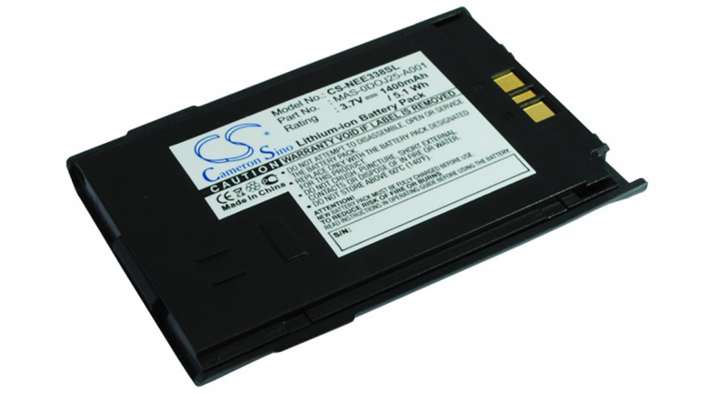 Аккумуляторная батарея MAS-0DOJ25-A001 для телефонов, смартфонов NEC. Артикул iB-M2357.Емкость (mAh): 1400. Напряжение (V): 3,7