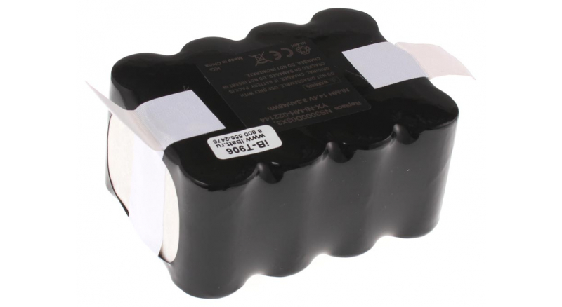 Аккумуляторная батарея для пылесоса Xrobot XR-210E. Артикул iB-T906.Емкость (mAh): 3500. Напряжение (V): 14,4