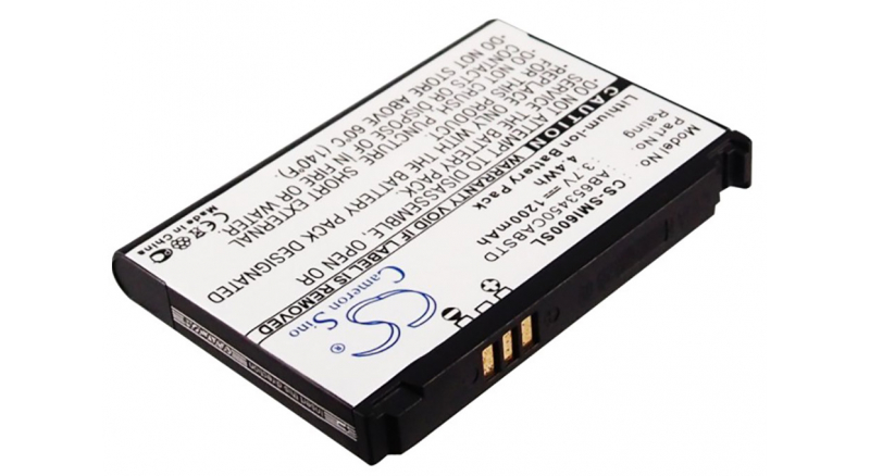 Аккумуляторная батарея для телефона, смартфона Samsung ACCESS A827. Артикул iB-M2646.Емкость (mAh): 1200. Напряжение (V): 3,7