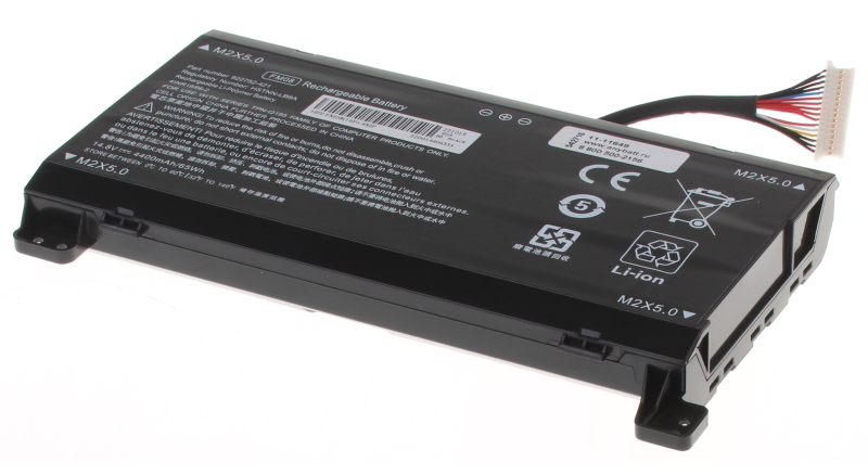 Аккумуляторная батарея для ноутбука HP-Compaq OMEN 17-an013TX. Артикул 11-11649.Емкость (mAh): 4400. Напряжение (V): 14,8