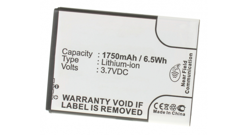 Аккумуляторная батарея iBatt iB-M393 для телефонов, смартфонов SamsungЕмкость (mAh): 1750. Напряжение (V): 3,7