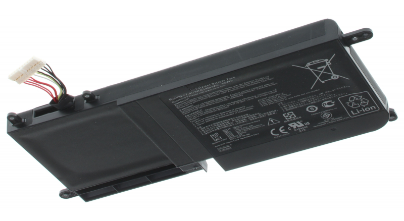 Аккумуляторная батарея C23-UX42 для ноутбуков Asus. Артикул iB-A671.Емкость (mAh): 4800. Напряжение (V): 7,4