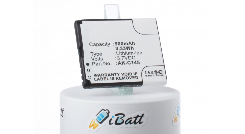 Аккумуляторная батарея iBatt iB-M2916 для телефонов, смартфонов teXetЕмкость (mAh): 900. Напряжение (V): 3,7