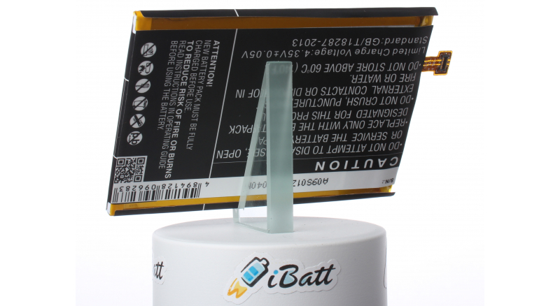 Аккумуляторная батарея iBatt iB-M850 для телефонов, смартфонов AsusЕмкость (mAh): 3300. Напряжение (V): 3,8