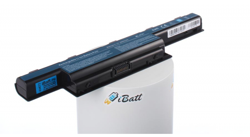 Аккумуляторная батарея для ноутбука Acer Aspire 5253. Артикул iB-A217X.Емкость (mAh): 6800. Напряжение (V): 11,1