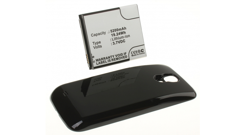 Аккумуляторная батарея iBatt iB-M532 для телефонов, смартфонов SamsungЕмкость (mAh): 5200. Напряжение (V): 3,7