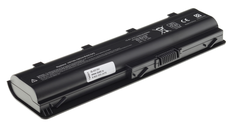 Аккумуляторная батарея HSTNN-UBOW для ноутбуков HP-Compaq. Артикул iB-A519H.Емкость (mAh): 5200. Напряжение (V): 10,8
