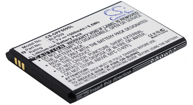 Аккумуляторная батарея iBatt iB-M2396 для телефонов, смартфонов OPPOЕмкость (mAh): 1500. Напряжение (V): 3,7