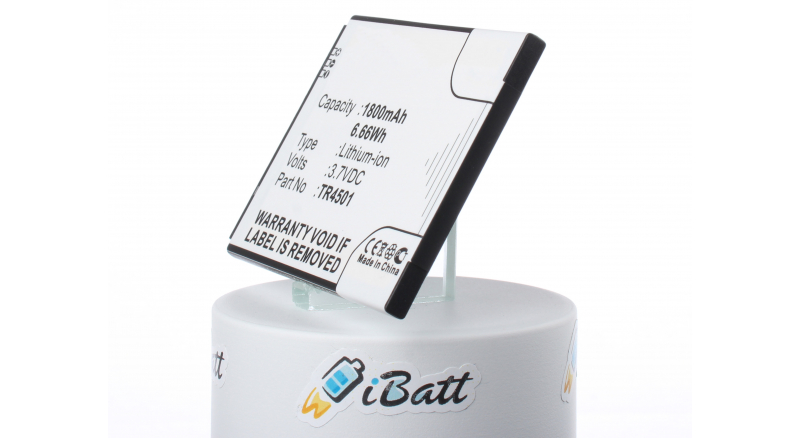 Аккумуляторная батарея iBatt iB-M1293 для телефонов, смартфонов ArchosЕмкость (mAh): 1800. Напряжение (V): 3,7