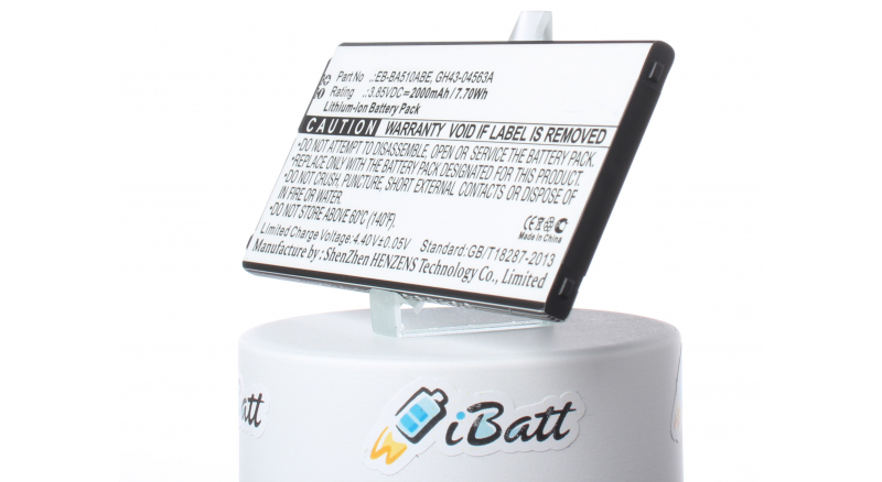 Аккумуляторная батарея iBatt iB-M979 для телефонов, смартфонов SamsungЕмкость (mAh): 2000. Напряжение (V): 3,85