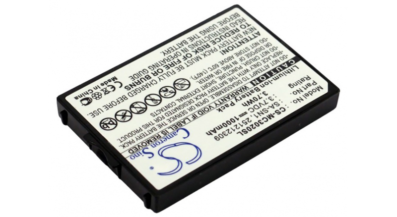 Аккумуляторная батарея SA-SN3 для телефонов, смартфонов Sagem. Артикул iB-M2605.Емкость (mAh): 1000. Напряжение (V): 3,7