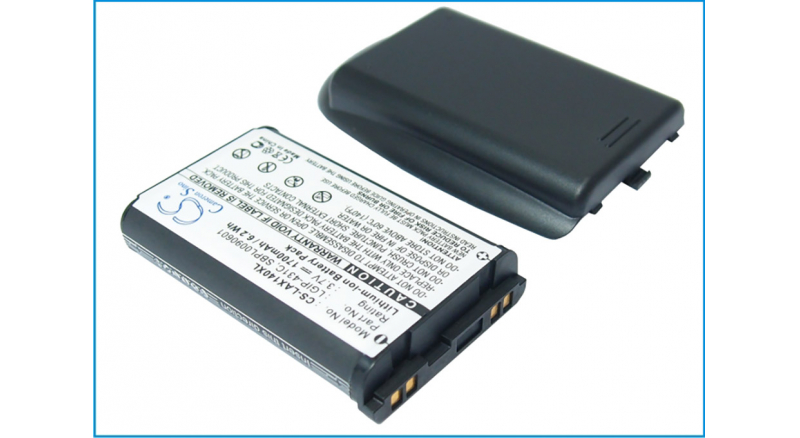Аккумуляторная батарея для телефона, смартфона LG AX140. Артикул iB-M2179.Емкость (mAh): 1700. Напряжение (V): 3,7