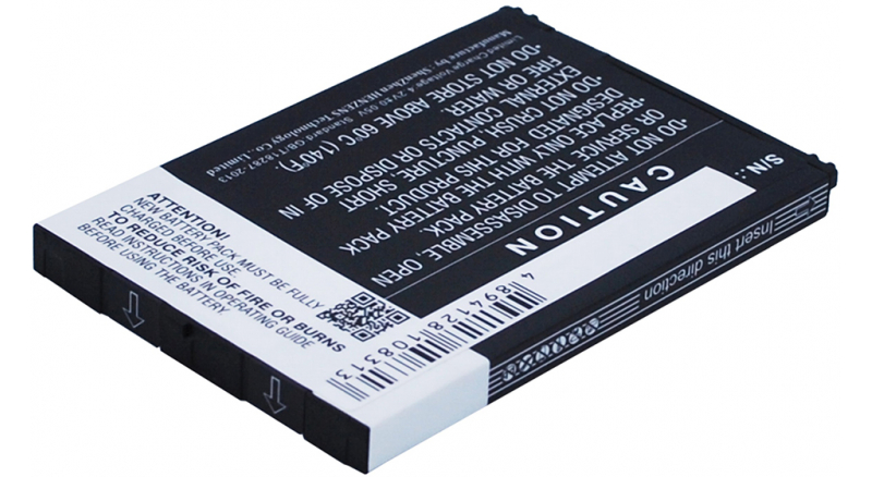 Аккумуляторная батарея для телефона, смартфона NEC 909E. Артикул iB-M2356.Емкость (mAh): 1400. Напряжение (V): 3,7