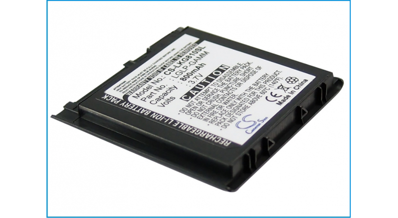 Аккумуляторная батарея LGLP-GAMM для телефонов, смартфонов LG. Артикул iB-M2203.Емкость (mAh): 800. Напряжение (V): 3,7