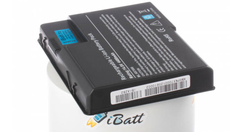 Аккумуляторная батарея для ноутбука HP-Compaq Presario X1220AP-DV788PA. Артикул iB-A282.Емкость (mAh): 4400. Напряжение (V): 14,8