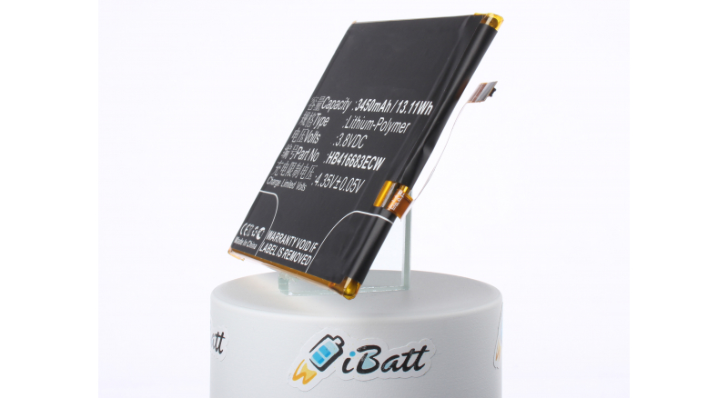 Аккумуляторная батарея iBatt iB-M1832 для телефонов, смартфонов GoogleЕмкость (mAh): 3450. Напряжение (V): 3,8
