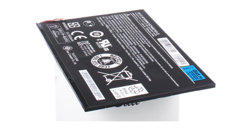 Аккумуляторная батарея для ноутбука Acer Iconia Tab W510. Артикул iB-A640.Емкость (mAh): 7300. Напряжение (V): 3,7