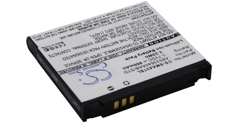 Аккумуляторная батарея iBatt iB-M2632 для телефонов, смартфонов SamsungЕмкость (mAh): 900. Напряжение (V): 3,7