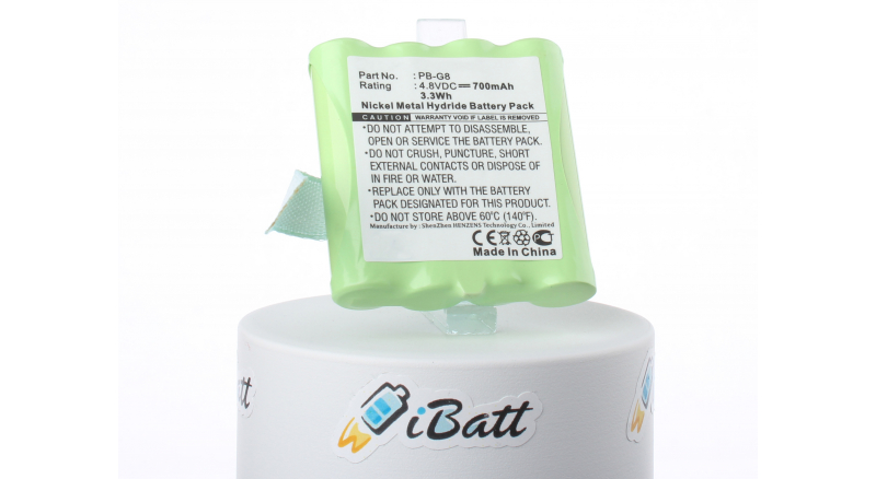 Батарея iB-M5103Емкость (mAh): 700. Напряжение (V): 4,8