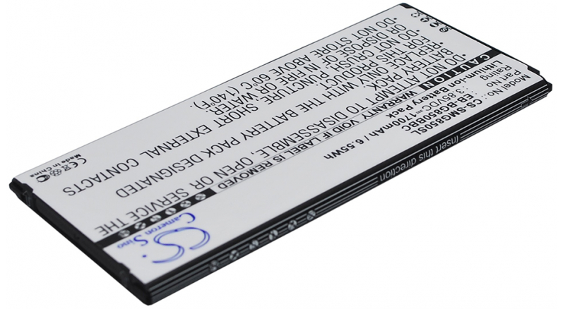Аккумуляторная батарея EB-BG850BBE для телефонов, смартфонов Samsung. Артикул iB-M1143.Емкость (mAh): 1700. Напряжение (V): 3,85