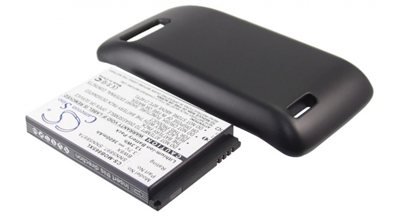 Аккумуляторная батарея SNN5897 для телефонов, смартфонов Motorola. Артикул iB-M373.Емкость (mAh): 3600. Напряжение (V): 3,7