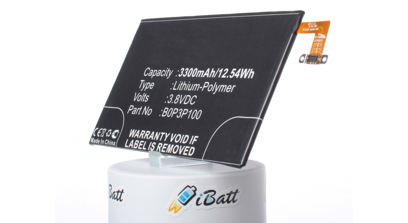Аккумуляторная батарея для телефона, смартфона HTC One Max. Артикул iB-M701.Емкость (mAh): 3300. Напряжение (V): 3,8