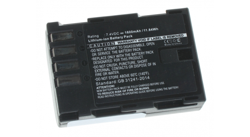 Батарея iB-F519Емкость (mAh): 1600. Напряжение (V): 7,4
