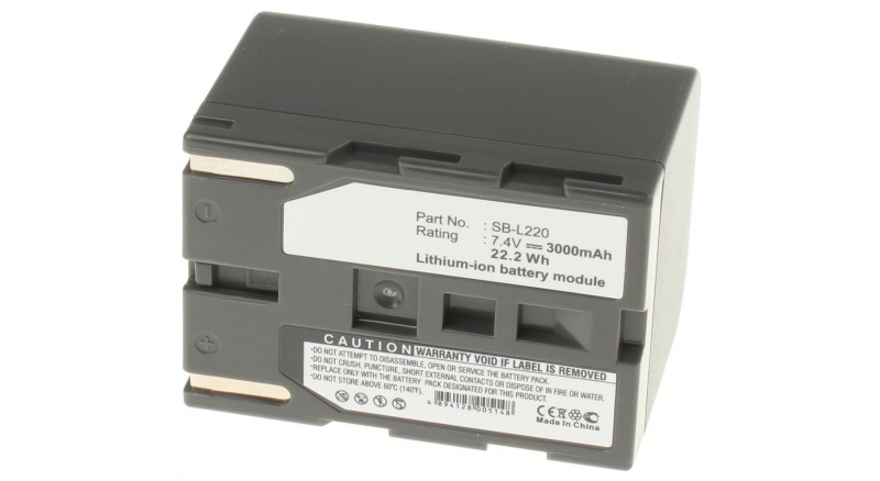 Аккумуляторная батарея SB-L70R для фотоаппаратов и видеокамер Leaf. Артикул iB-F241.Емкость (mAh): 3000. Напряжение (V): 7,4