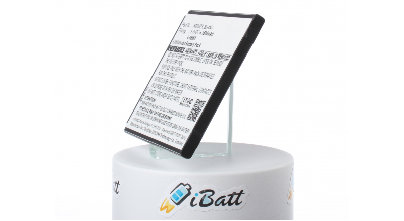 Аккумуляторная батарея iBatt iB-M2045 для телефонов, смартфонов Kruger&MatzЕмкость (mAh): 1800. Напряжение (V): 3,7