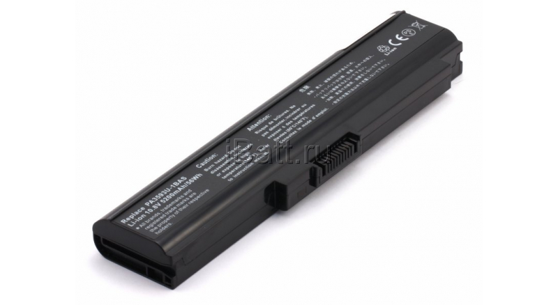 Аккумуляторная батарея для ноутбука Toshiba Portege M602. Артикул 11-1459.Емкость (mAh): 4400. Напряжение (V): 10,8