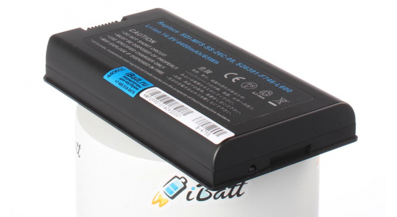 Аккумуляторная батарея для ноутбука Fujitsu-Siemens Esprimo Mobile X9510. Артикул iB-A755.Емкость (mAh): 4400. Напряжение (V): 14,8