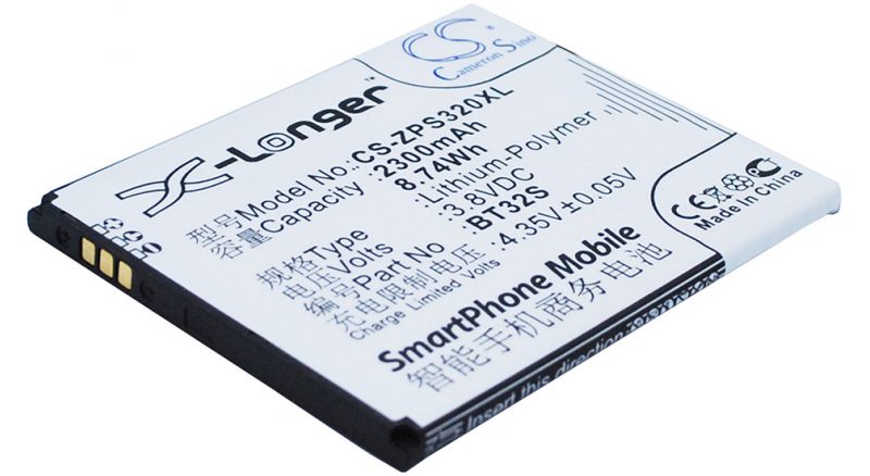 Аккумуляторная батарея iBatt iB-M961 для телефонов, смартфонов ZopoЕмкость (mAh): 2300. Напряжение (V): 3,8