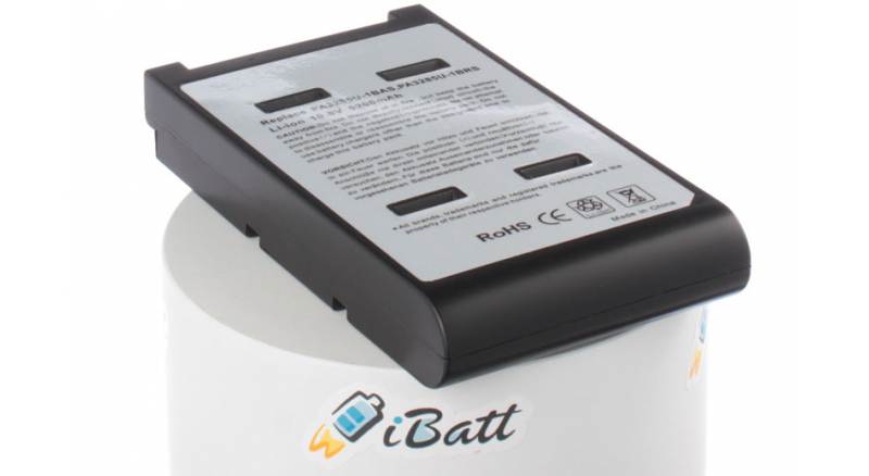 Аккумуляторная батарея для ноутбука Toshiba Qosmio F10-130. Артикул iB-A434H.Емкость (mAh): 5200. Напряжение (V): 10,8