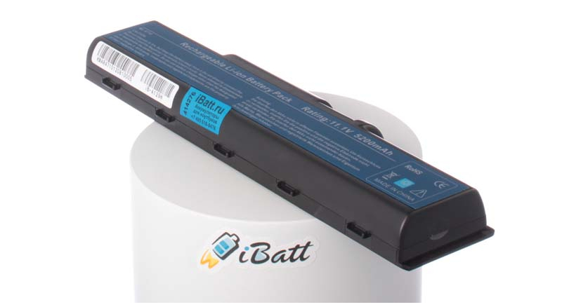 Аккумуляторная батарея для ноутбука Gateway NV5923U. Артикул iB-A129H.Емкость (mAh): 5200. Напряжение (V): 11,1