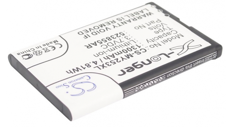 Аккумуляторная батарея для телефона, смартфона Sagem 253491226. Артикул iB-M2611.Емкость (mAh): 1300. Напряжение (V): 3,7