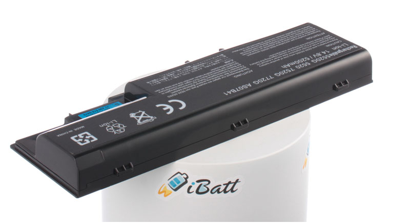 Аккумуляторная батарея для ноутбука Packard Bell EasyNote LJ65-CT-023IT. Артикул iB-A142H.Емкость (mAh): 5200. Напряжение (V): 14,8