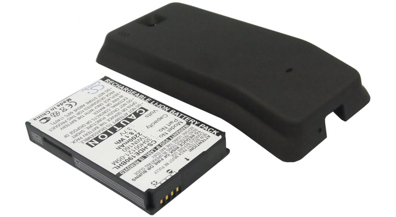 Аккумуляторная батарея для телефона, смартфона HTC Hero 130. Артикул iB-M244.Емкость (mAh): 2200. Напряжение (V): 3,7