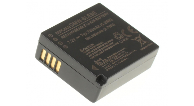 Аккумуляторные батареи для фотоаппаратов и видеокамер Panasonic Lumix DMC-GF3KЕмкость (mAh): 750. Напряжение (V): 7,4