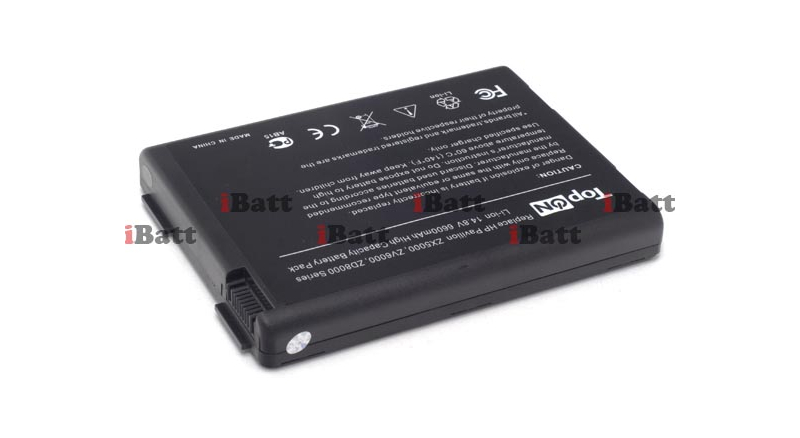Аккумуляторная батарея iBatt TOP-ZV5000H для ноутбука HP-CompaqЕмкость (mAh): 6600. Напряжение (V): 14,8