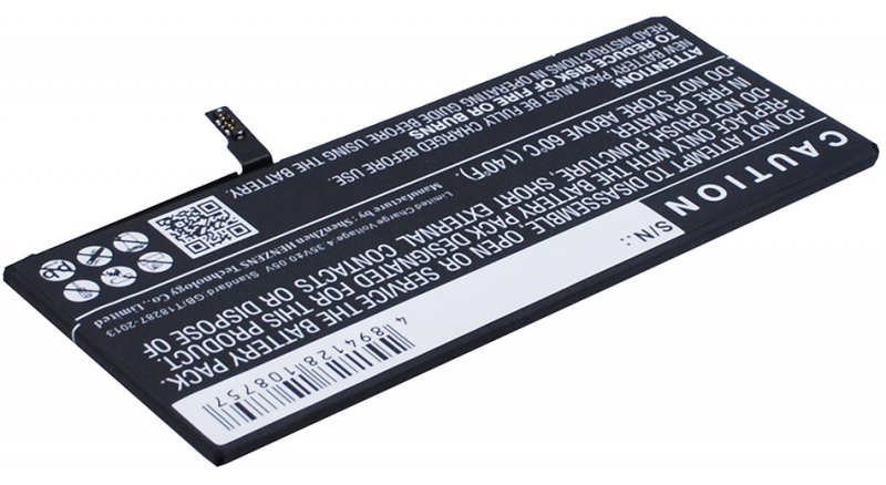 Аккумуляторная батарея iBatt iB-M975 для телефонов, смартфонов AppleЕмкость (mAh): 2750. Напряжение (V): 3,8