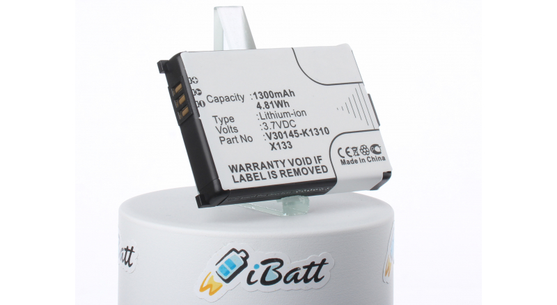 Аккумуляторная батарея iBatt iB-M1167 для телефонов, смартфонов SiemensЕмкость (mAh): 1300. Напряжение (V): 3,7